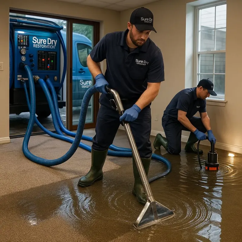 Water Extraction and Removal process in Calhoun, GA
